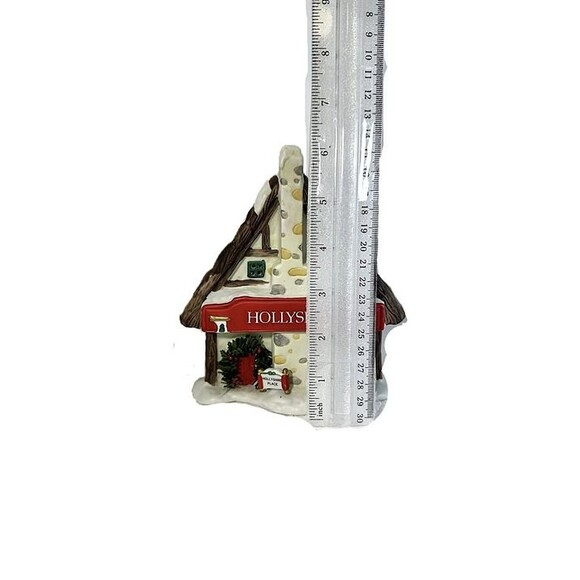 Christmas Valley Hollyshire Place – Porcelain Lighted Village Collectible House - Picture 9 of 9